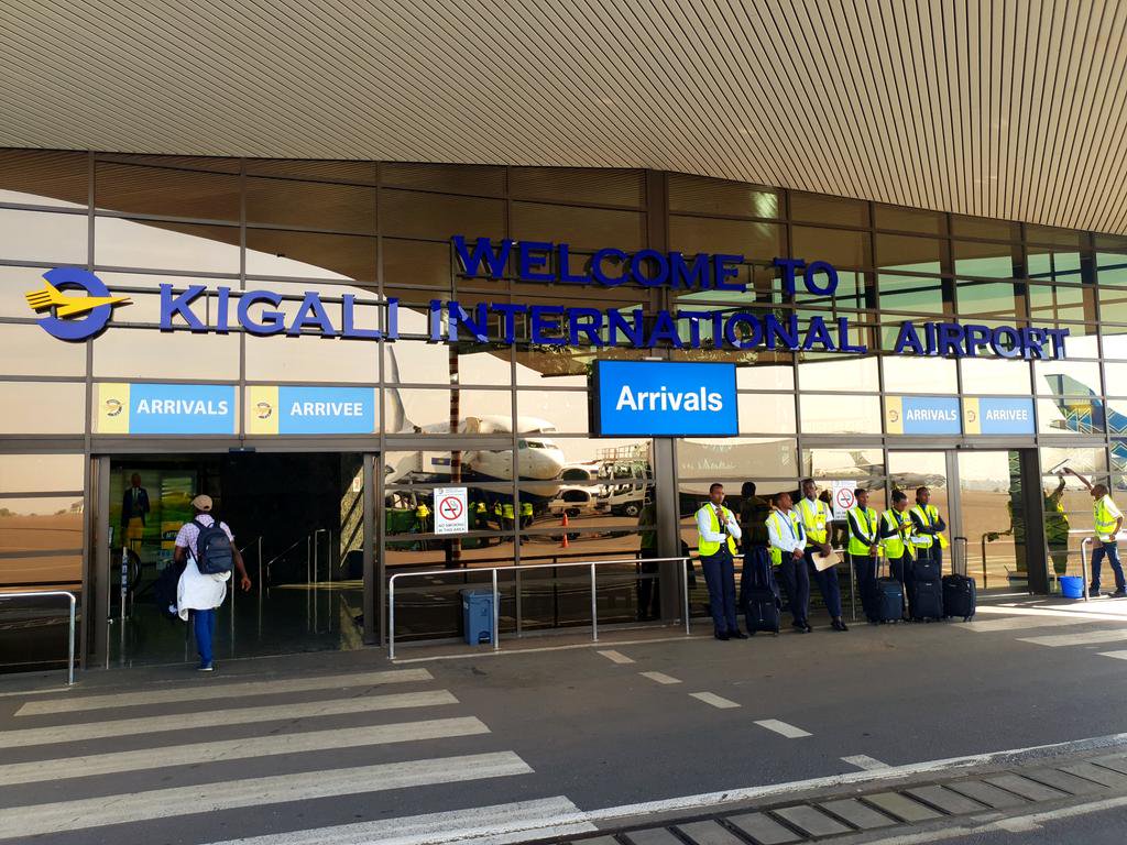 Rwanda International Airport Entrance