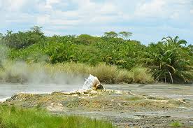 Hot springs in Uganda